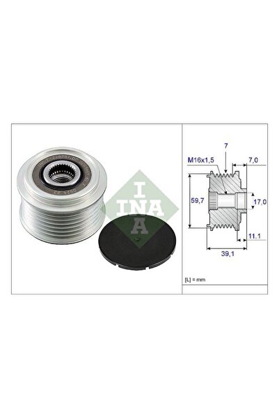 İna ALTERNATOR KASNAGI ( RENAULT MASTER II 3.0 DCI 03- / 3.0 DTI 03- )