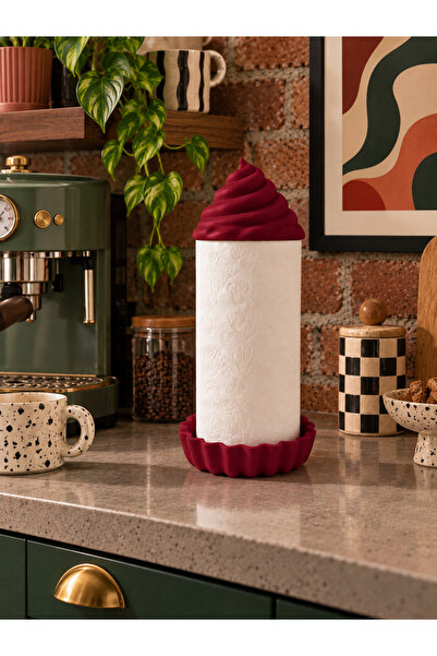 Dumledo Cupcake Paper Towel Holder |   Decorative Paper Towel Holder Bathroom...