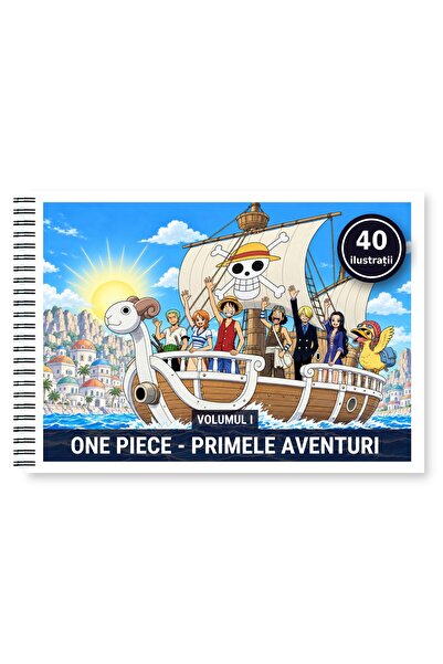 Legendary Gifts Carte de colorat, 40 de ilustrații One Piece - Primele Aventu...