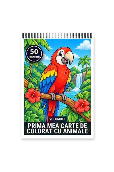 Legendary Gifts Carte de colorat, 50 de ilustrații Prima mea carte de colorat...