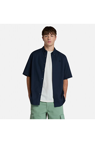 Timberland Short Sleeve Stretch Poplin Shirt