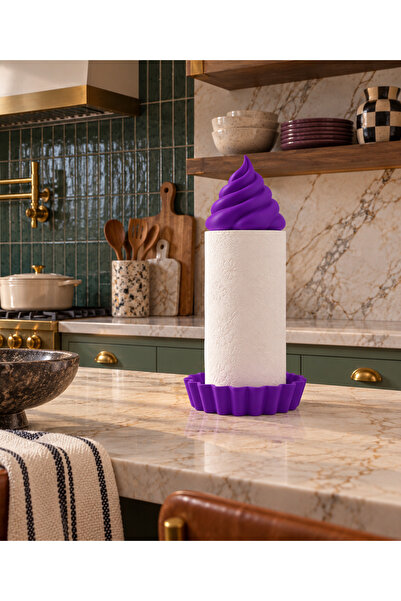 Dumledo Cupcake Paper Towel Holder |   Decorative Paper Towel Holder Bathroom...