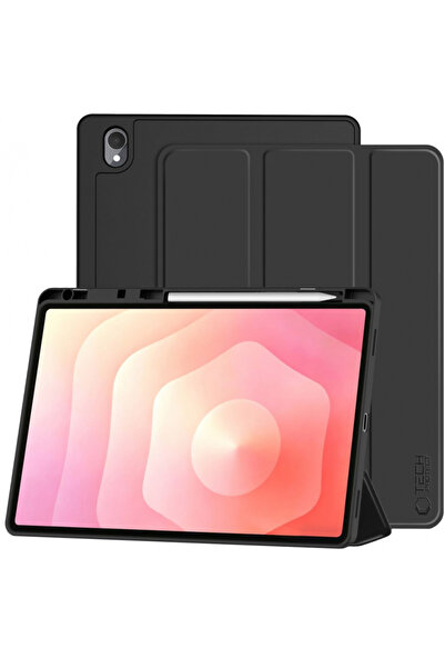 Tech-Protect Калъф за Samsung Galaxy Tab S12 Plus, Tech-Protect, SC PEN, Черен