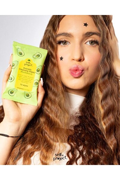 Selfie Project Avocado Cleansing Wipes, 10 pcs