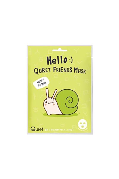 Quret Mască Hello Friends cu mucină de melc, 25 g