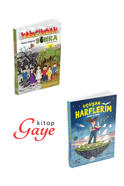 Anonim Yayıncılık Yangından Sonra ve Uçuşan Harflerim 2 Kitap SET