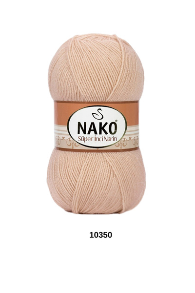 hobi dünyası evim 1 Piece Nako Super Pearl Delicate 100 Grams 540 Yards Cardi...