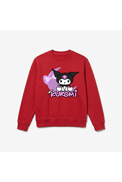 Let's Wear Kuromi Custom Printed Premium Crew Neck Long Sleeve Sweatshirt