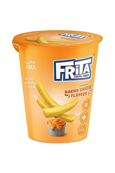 Malita Chipsuri Frita Fries, aromă de brânză Nacho, 12 pahare x 40g, 480g, Fă...