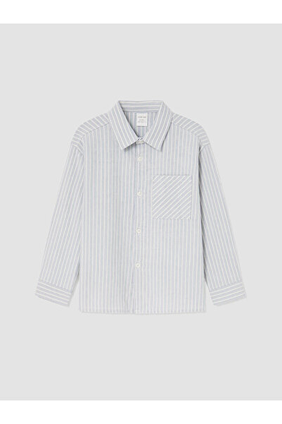 LC Waikiki Quality Pieces from Çelebi Store Striped Boys' Shirt