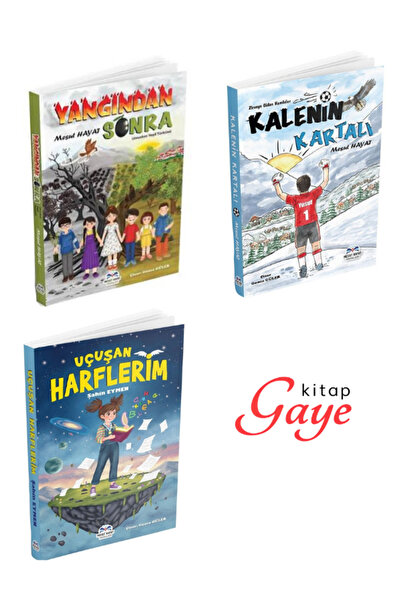 Anonim Yayıncılık Yangından Sonra - Kalenin Kartalı - Uçuşan Harflerim 3'lü SET