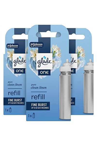 Glade Set de 3 rezerve pentru odorizant de cameră One Pure Clean Line, 3 x 10ml