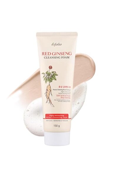 Esfolio Pure Skin Cleansing Foam with Red Ginseng, 150 g