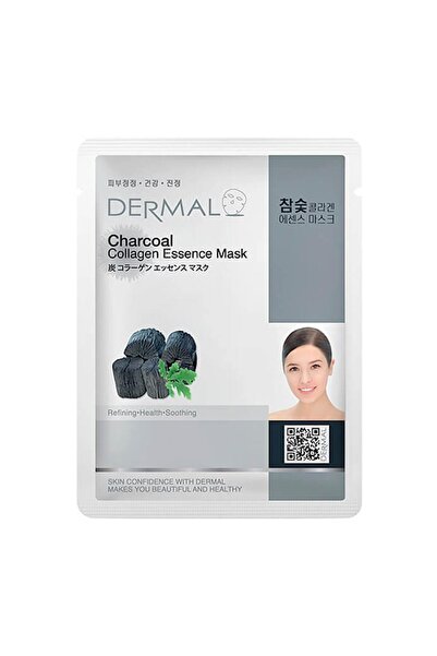 Dermal Masca de fata cu carbune Charcoal Collagen Essence, 23 g