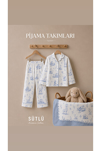 SÜTLÜ Erkek Çocuk Pijama Takımı