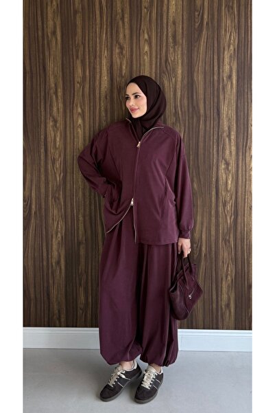 Store PİKE OYSO EŞOFMAN TAKIMI- RAHAT TESETTÜR TAKIM ŞIK EŞOFMAN TAKIMI