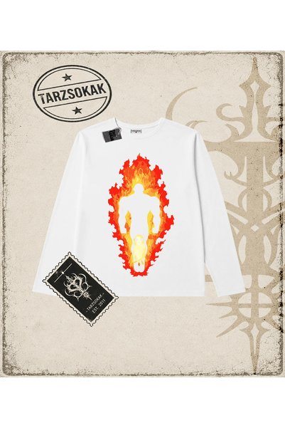 Tarzsokak Dragon Ball Anime Printed Long Sleeve