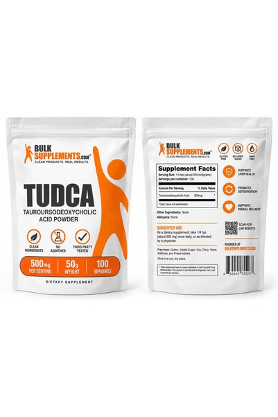 BULK SUPPLEMENTS مسحوق تي يو دي سي إيه من بولسوبليمنتز 50 جرام