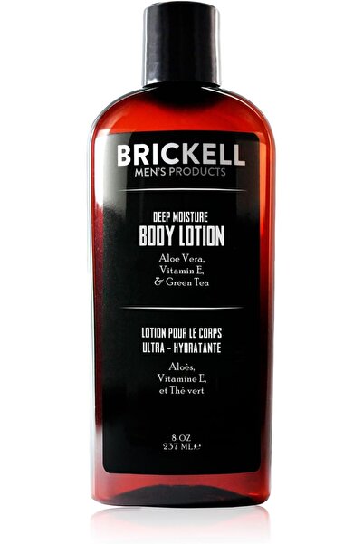 Brickell Men's Products لوشن ترطيب عميق للجسم للرجال، طبيعي وعضوي، يرطب البشر...
