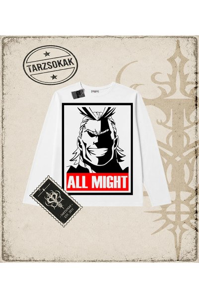 Tarzsokak My Hero Academia Anime Printed Long Sleeve