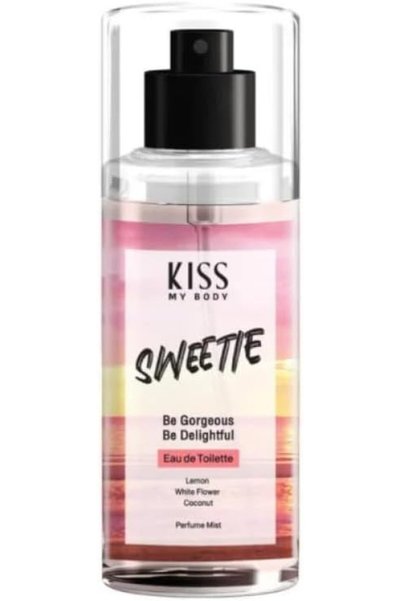 kiss my body Sweetie Eau de Toilette عطر للشعر والجسم - 88 مل