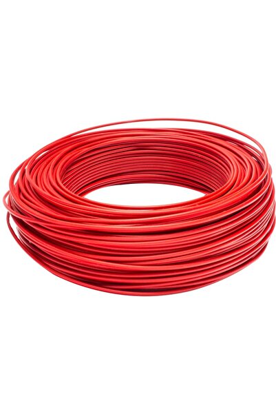 Flamex Conductor electric FY 2,5 mm², cupru masiv, H07V-U, rolă 100 m, roșu