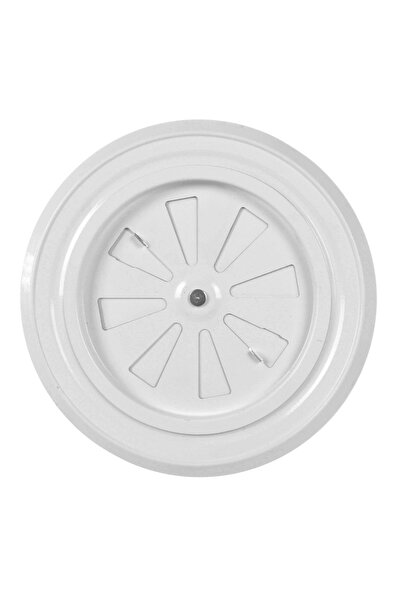 Flamex White rosette with ventilation grille for stove flue, D 120 mm