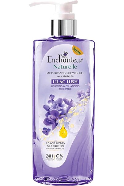 ENCHANTEUR Naturelle Moisturizing Shower Gel, Lilac Lush, with Acacia Honey &...