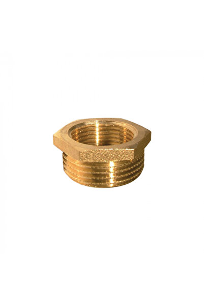 Flamex Reducție alamă 1" x 1/2", filet exterior-interior