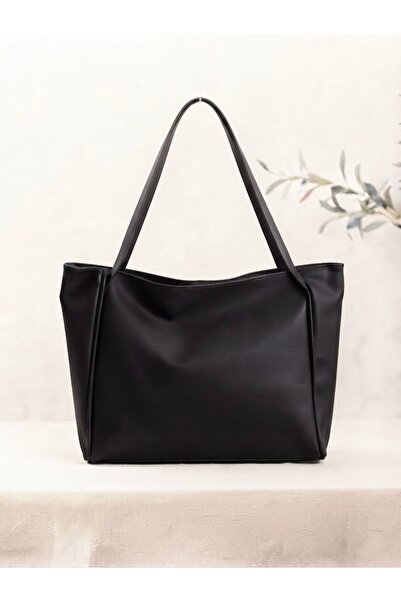 ZEYS Soft Faux Leather Large Size Women's Shoulder Bag