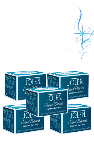 jOLEN 5 قطع كريم تبييض 113 جرام