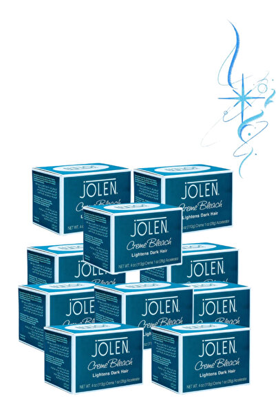 jOLEN 10 قطع كريم تبييض 113 جرام