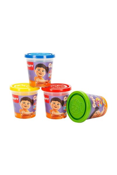 Sunman 6715 Sun-Sabc-Crf-Play Dough 4-Pack Gupi̇ 4X120Gr Gup
