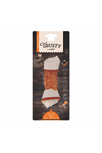 Kawin M-Pets Trusty Chicken Knotted Dog Chew Bone 15.3cm