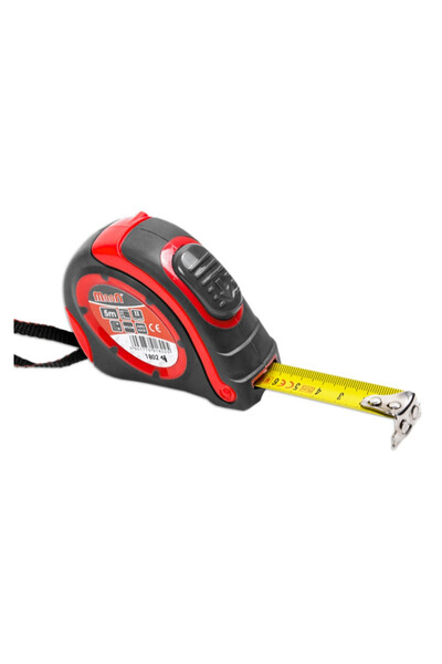 maan Ruletă magnetică 3 m, bandă 16 mm, carcasă cauciucată,