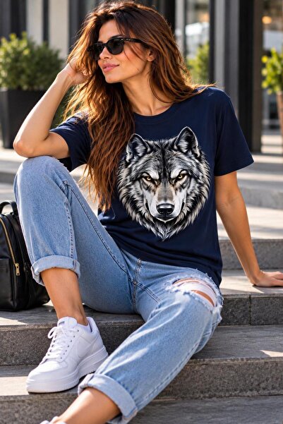 Kurt Baskılı Unisex Tişört %100 Pamuk Kısa Kollu 6 Renk S-4XL