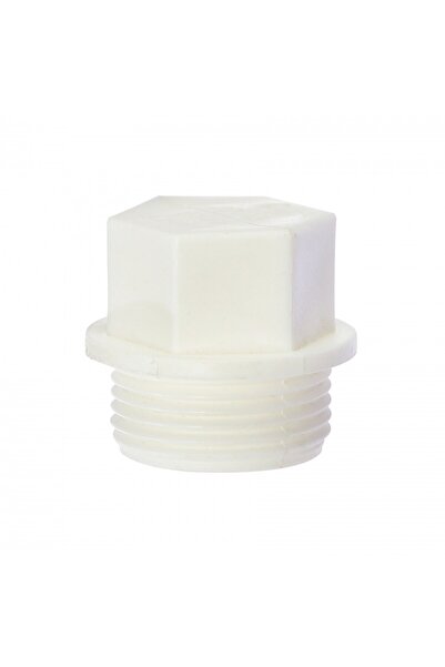 Flamex Dop PPR Ø20 mm cu filet exterior, alb