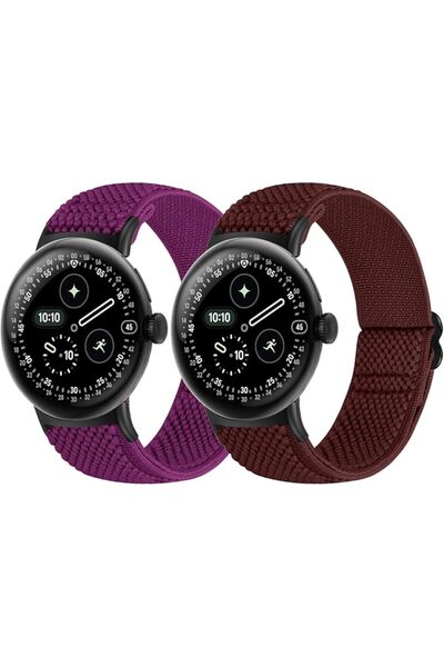 GENERAL WolliLe Braided Stretchy Band Compatible with Google Pixel Watch 4 3 ...