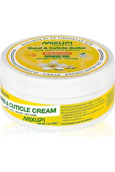 Mixup Hand & Cuticle Monoi Butter- Moisturizing, 56g