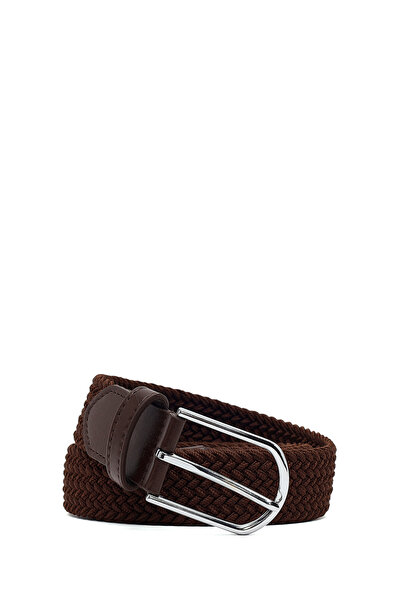Derimod Men's Brown Fabric Belt 000A2D1302529