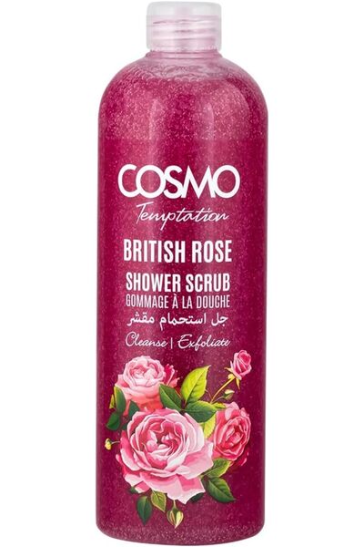 CD Cosmo Designs Temptation British Rose Shower Scrub