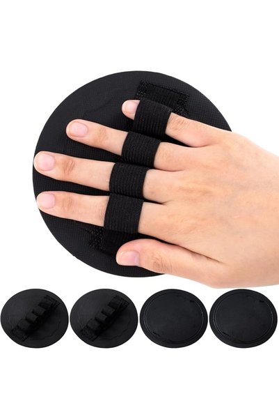 Yelajoy 4 PCS Exfoliating Gloves, Dead Skin Scrubber, Body Exfoliator Scrubbe...