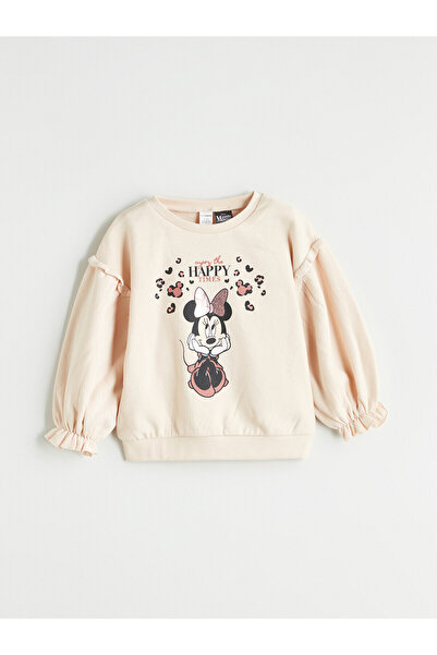 LC Waikiki Alita City Farkıyla Lcw Kids Beige 3 Thread Raster Printed Standar...