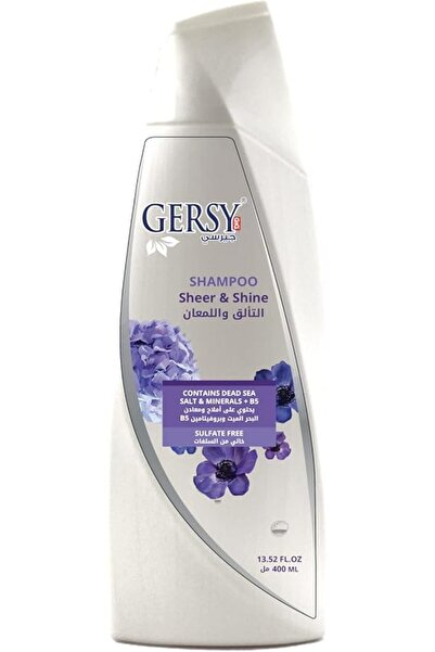 Gersy شامبو – شيير آند شاين – لمعان خفيف وملمس ناعم – 400 مل - (من إنتاج الأم...