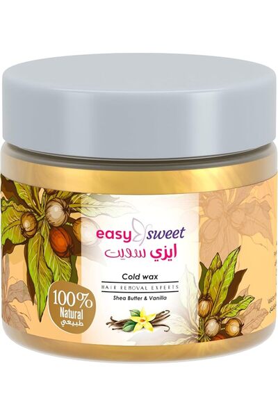 FINE Easy Sweet Cold Wax 200 gm - Shea Butter & Vanilla