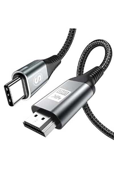 GENERAL AviBrex USB C to HDMI Cable 0.5M,4K@60Hz UHD High-Speed Adapter Type ...