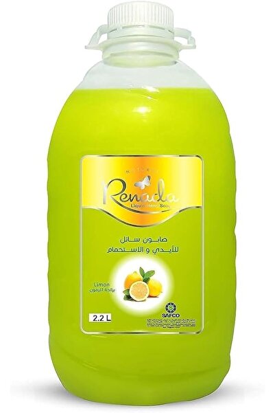 Renada Liquid Hand Soap with Lemon Scent 2.2 Liter