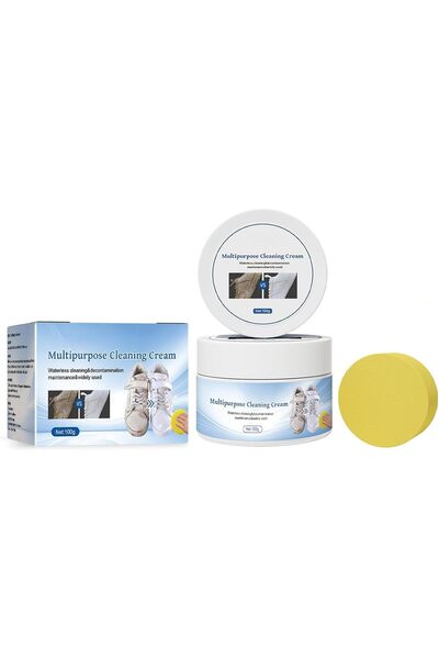 KASTWAVE كريم تنظيف الأحذية الأبيض متعدد الاستخدامات - مزيل فعال للبقع، منظف ...