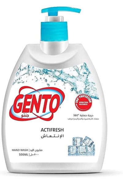 Gento Actifresh Hand Wash Blue 500 ml