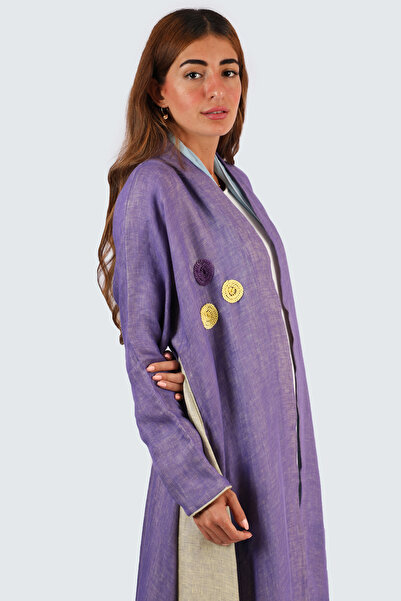 ABAYAT ANAT لنن بنفسجي